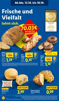 Brötchen im Lidl Prospekt "LIDL LOHNT SICH" mit 68 Seiten (Chemnitz)