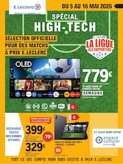 Télévision en promo dans le catalogue E.Leclerc à la page 1