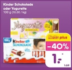 Kinder Schokolade im Netto Marken-Discount Prospekt Kinder Schokolade im aktuellen Netto Marken-Discount Prospekt für 1,00 €