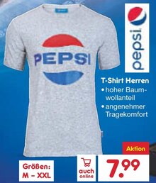 T-Shirt Herren bei Netto Marken-Discount in Monheim T-Shirt Herren im Angebot bei Netto Marken-Discount Monheim für 7,99 €