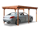 Promo Carport structure en pin traité autoclave 3 m x 5 m à 229,00 € dans le catalogue Brico Dépôt à Ville-la-Grand