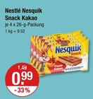 Nesquik Snack Kakao von Nestlé im aktuellen V-Markt Prospekt für 0,99 €