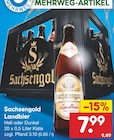 Aktuelles Sachsengold Landbier Angebot bei Netto Marken-Discount in Halberstadt ab 7,99 €