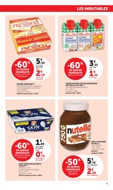Promos Nutella dans le catalogue "Super U" de Super U Nutella en promo dans le catalogue Super U à la page 5