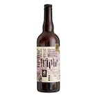 Bière BS Nonne triple bio Brasseurs Savoyards - 75 cl - LES BRASSEURS SAVOYARDS à 4,50 € dans le catalogue Botanic