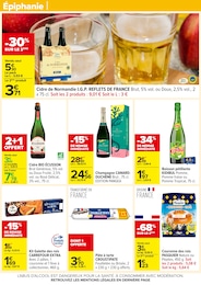 Prix et réduction Champagne dans le prospectus Carrefour en cours Offre Champagne dans le catalogue Carrefour du moment à la page 20