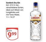 Gordon’s Dry Gin im Angebot bei GLOBUS in Jena Gordon’s Dry Gin Angebote bei GLOBUS Jena für 9,99 €