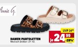 Aktuelles Damen Pantoletten Angebot bei E center in Mannheim ab 24,99 €