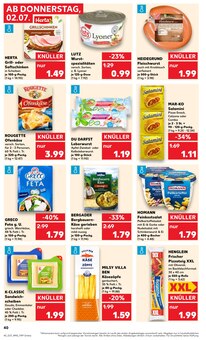 Kartoffelsalat im Kaufland Prospekt "Hier bin ich richtig" mit 75 Seiten (Bielefeld)
