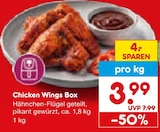Chicken Wings Box im Angebot bei Netto Marken-Discount in Pforzheim Chicken Wings Box Angebote bei Netto Marken-Discount Pforzheim für 3,99 €