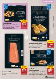 Lachsfilet Angebot im aktuellen ALDI Nord Prospekt auf Seite 9