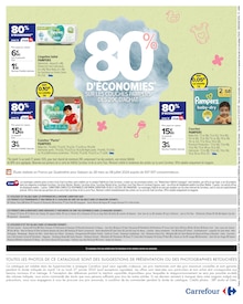 Promo Huggies dans le catalogue Carrefour du moment à la page 2