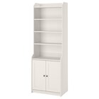 Hochschrank mit 2 Türen weiß Angebote von HAUGA bei IKEA Kleve für 149,00 €