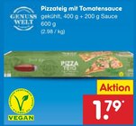 Pizzateig mit Tomatensauce im Netto Marken-Discount Prospekt Pizzateig mit Tomatensauce von Genius Welt im aktuellen Netto Marken-Discount Prospekt für 1,79 €