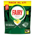 Capsules pour lave vaisselle - FAIRY - Carrefour Market à Ivry-sur-Seine Capsules pour lave vaisselle - FAIRY en promo chez Carrefour Market Ivry-sur-Seine à 10,14 €