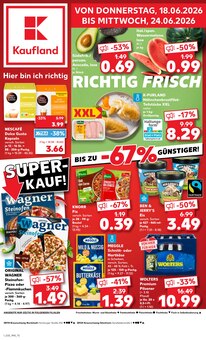 Nescafe im aktuellen Kaufland Prospekt (Braunschweig) Nescafe im Kaufland Prospekt "Hier bin ich richtig" mit 65 Seiten (Braunschweig)