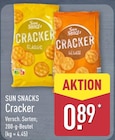 Cracker Classic von Sun Snacks für 0,89 € bei ALDI Nord im Angebot Cracker Classic von Sun Snacks im aktuellen ALDI Nord Prospekt