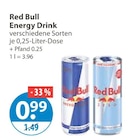 Red Bull im V-Markt Prospekt Energy Drink von Red Bull im aktuellen V-Markt Prospekt für 0,99 €