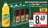 zuckerfreie Limonade oder Cola-Mix Angebote von deit bei E center Regenstauf für 8,99 €