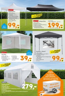 Pavillon im Globus-Baumarkt Prospekt "Immer eine Idee besser" mit 28 Seiten (Gelsenkirchen)