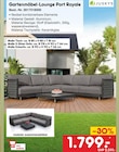 Gartenmöbel-Lounge Port Royale von Juskys im aktuellen Netto Marken-Discount Prospekt