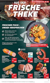 Mettwurst im Kaufland Prospekt "Aktuelle Angebote" mit 70 Seiten (Berlin)