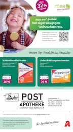 mea - meine apotheke Prospekt für Mannheim: "Unsere Dezember-Angebote", 4 Seiten, 01.12.2025 - 31.12.2025