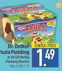 Paula Pudding von Dr. Oetker im aktuellen EDEKA Prospekt für 1,49 €