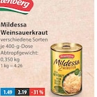 Aktuelles Mildessa Weinsauerkraut Angebot bei V-Markt in Regensburg ab 1,49 €
