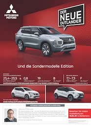 Aktueller Mitsubishi Werkstatt & Auto Prospekt für Ellwangen: Mitsubishi Angebote mit 8} Seiten, 22.03.2025 - 19.04.2025