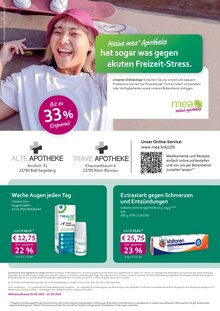 Aktueller mea - meine apotheke Prospekt "Unsere Mai-Angebote" für Bad Segeberg Aktueller mea - meine apotheke Prospekt für Bad Segeberg mit Seiten