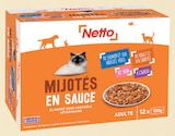 Mijotés en sauce pour chat adulte - Netto en promo à 3,15 € chez Netto Mijotés en sauce pour chat adulte - Netto dans le catalogue Netto