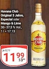 Aktuelle Havana Club Angebote bei GLOBUS in Erlangen Aktuelles Original 3 Jahre, Especial oder Mango & Lime Angebot bei GLOBUS in Erlangen ab 11,99 €