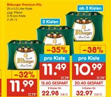 Netto Marken-Discount - Premium Pils Angebot im Prospekt Premium Pils bei Netto Marken-Discount im Prospekt "" für 10,99 €