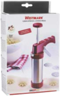 GEBÄCKPRESSE UND GARNIERSPRITZE im Angebot bei Müller in Hürth GEBÄCKPRESSE UND GARNIERSPRITZE Angebote von WESTMARK bei Müller Hürth für 19,99 €