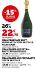 Champagne AOP Brut Feuillatte Cuvée Spéciale Millésimée - Feuillatte en promo chez Super U Saint-Raphaël à 22,70 €