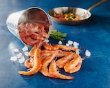 CREVETTES ENTIÈRES CUITES RÉFRIGÉRÉES - SANS MARQUE en promo chez Auchan Hypermarché CREVETTES ENTIÈRES CUITES RÉFRIGÉRÉES - SANS MARQUE dans le catalogue Auchan Hypermarché
