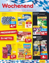 Netto Marken-Discount Blaubeeren im Prospekt 