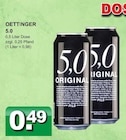 5.0 Original Angebote von Oettinger bei Getränke Paradies Iserlohn für 0,49 €