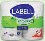 PAPIER TOILETTE ECOLABEL 100% FIBRES RECYCLÉES 4 MAXI ROULEAUX = 12 ROULEAUX CLASSIQUES - LABELL en promo chez Intermarché PAPIER TOILETTE ECOLABEL 100% FIBRES RECYCLÉES 4 MAXI ROULEAUX = 12 ROULEAUX CLASSIQUES - LABELL dans le catalogue Intermarché
