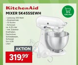MIXER 5K45SSEWH Angebote von KitchenAid bei Marktkauf Heidenheim für 319,99 €