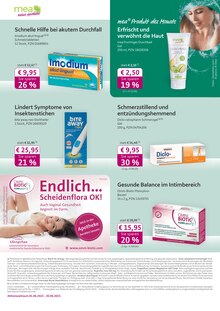 mea - meine apotheke Stuttgart Prospekt der aktuellen Woche, gültig von 01.06.2023 bis 30.06.2023 Aktueller mea - meine apotheke Stuttgart Prospekt "Unsere Juni-Angebote" mit 4 Seiten