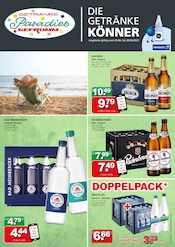 Aktueller Getränke Paradies Getränkemarkt Prospekt in Werne und Umgebung, "DIE GETRÄNKEKÖNNER" mit 4 Seiten, 23.06.2025 - 28.06.2025