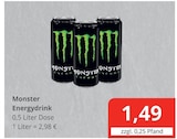 Energydrink Angebote von Monster bei Getränkewelt Dünnwald Leverkusen für 1,49 €