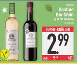 Chardonnay Bio-Wein im EDEKA Prospekt Chardonnay Bio-Wein von Sontino im aktuellen EDEKA Prospekt für 2,99 €