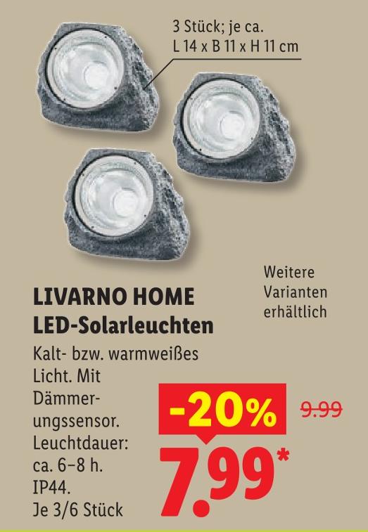 LED-Solarleuchten