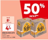 Promo BIÈRE BLONDE à 8,37 € dans le catalogue Auchan Supermarché à Super Besse