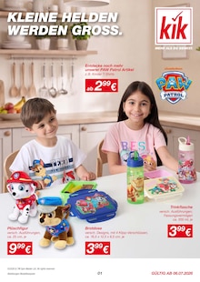Kinderspielzeug Angebot im KiK Prospekt, gültig von 06.07.2026 bis 18.07.2026 Kinderspielzeug Angebot im aktuellen KiK Prospekt auf Seite 1