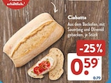 Ciabatta im ALDI SÜD Prospekt Ciabatta von  im aktuellen ALDI SÜD Prospekt für 0,59 €