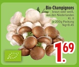 Bio-Champignons braun im EDEKA Prospekt Bio-Champignons braun von im aktuellen EDEKA Prospekt für 1,69 €